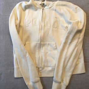 Polo zip up hoodie